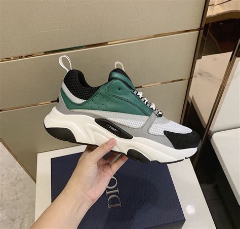 dior b22 green shoes.